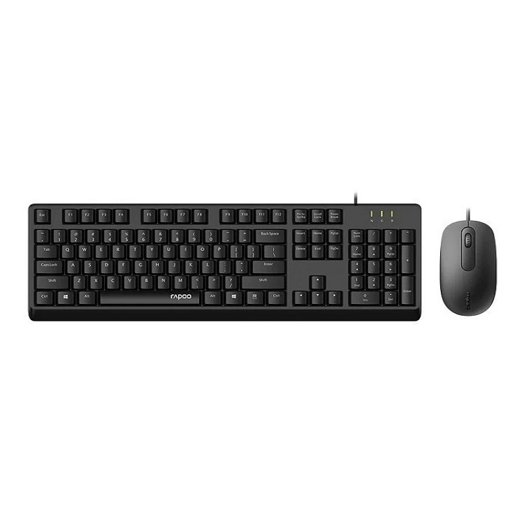کیبورد و ماوس با سیم رپو مدل X130 PRO