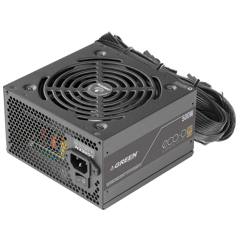 منبع تغذیه کامپیوتر گرین مدل GP500A-ECO