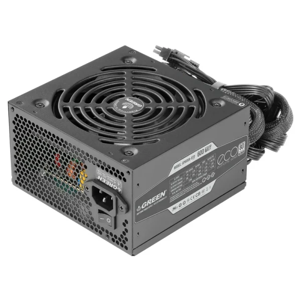 منبع تغذیه کامپیوتر گرین مدل GP600A-ECO