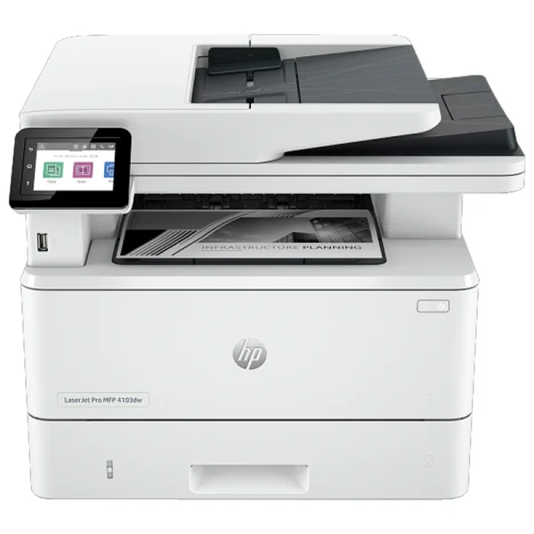 پرینتر سه کاره لیزری اچ پی مدل LaserJet Pro MFP 4103dw