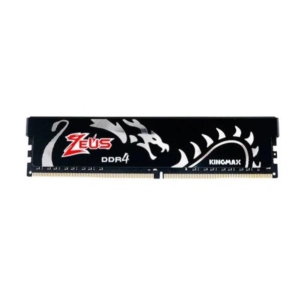 رم دسکتاپ DDR4 کینگ مکس مدل Zeus Dragon ظرفیت 8 گیگابایت فرکانس 3200 مگاهرتز CL16