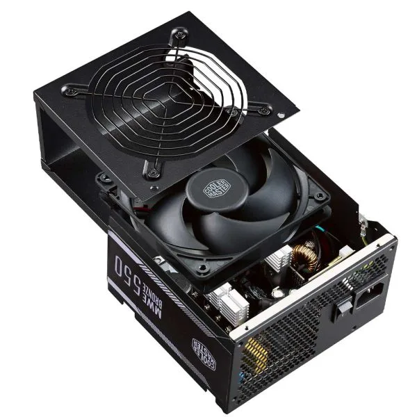 منبع تغذیه کامپیوتر کولر مستر مدل MWE BRONZE 550