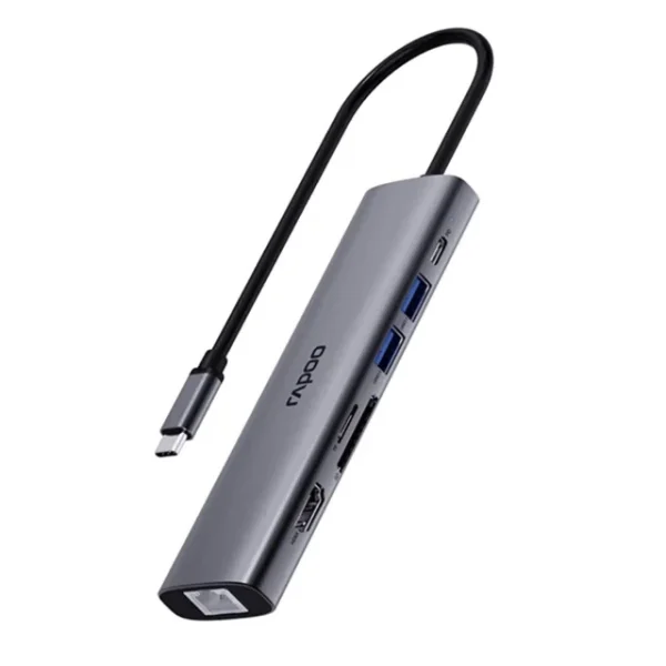 هاب 7 پورت USB-C رپو مدل XD71