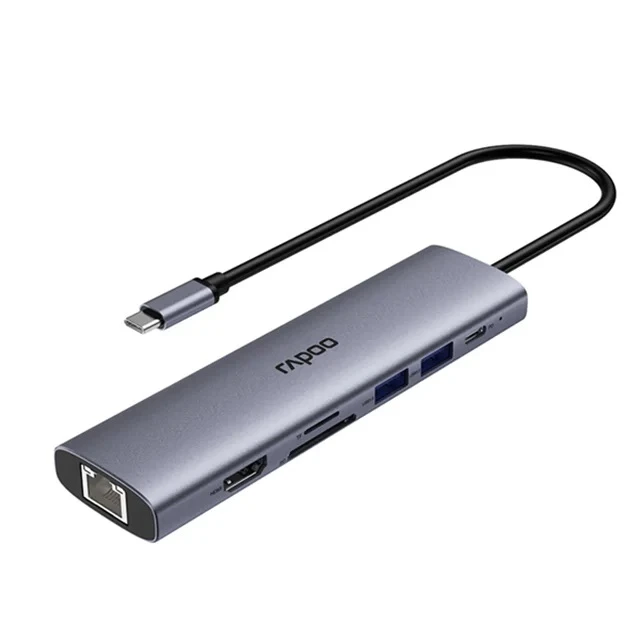 2 هاب 7 پورت USB-C رپو مدل XD71