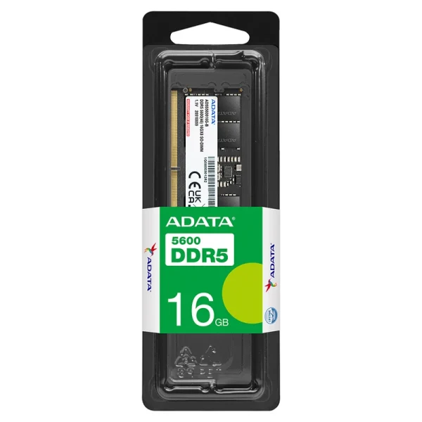رم دسکتاپ DDR5 ای دیتا مدل U-DIMM ظرفیت 16 گیگابایت فرکانس 5600 مگاهرتز CL46